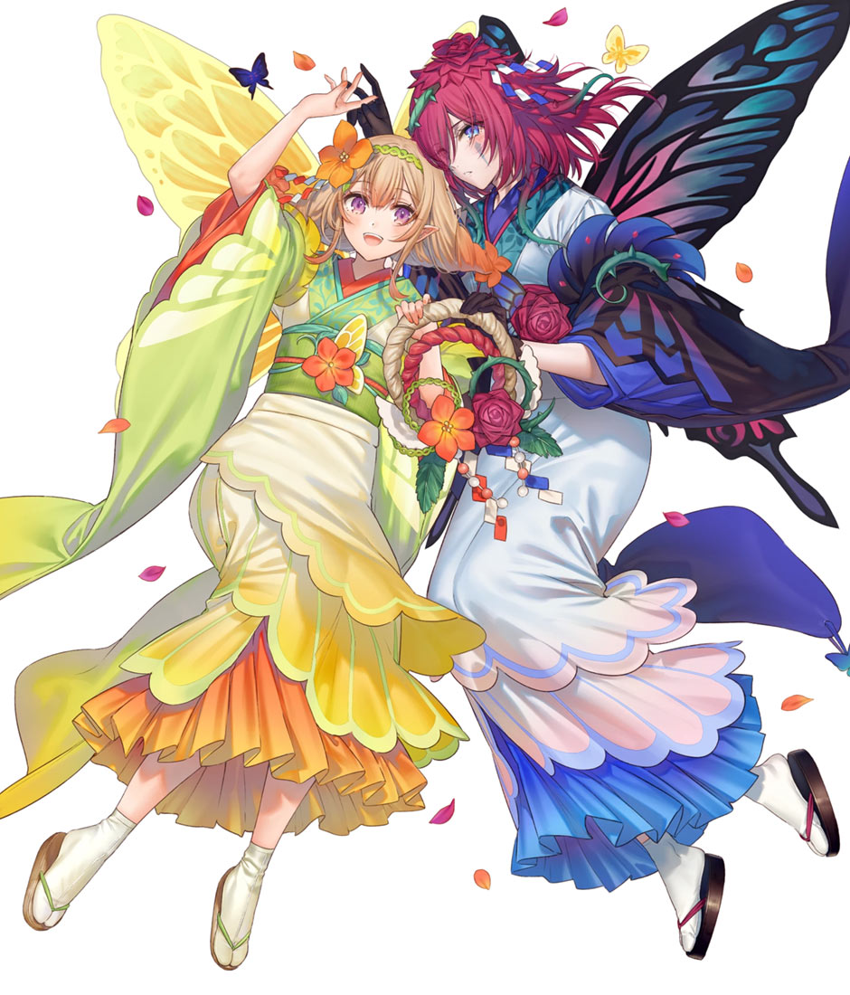 Alfar Dream Duo Peony Art from Fire Emblem Heroes