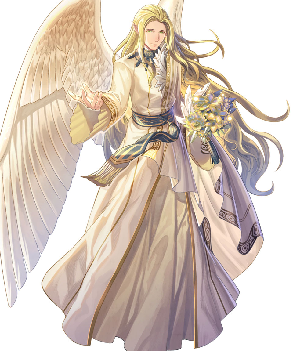 Blessed Wings Rafiel Art from Fire Emblem Heroes