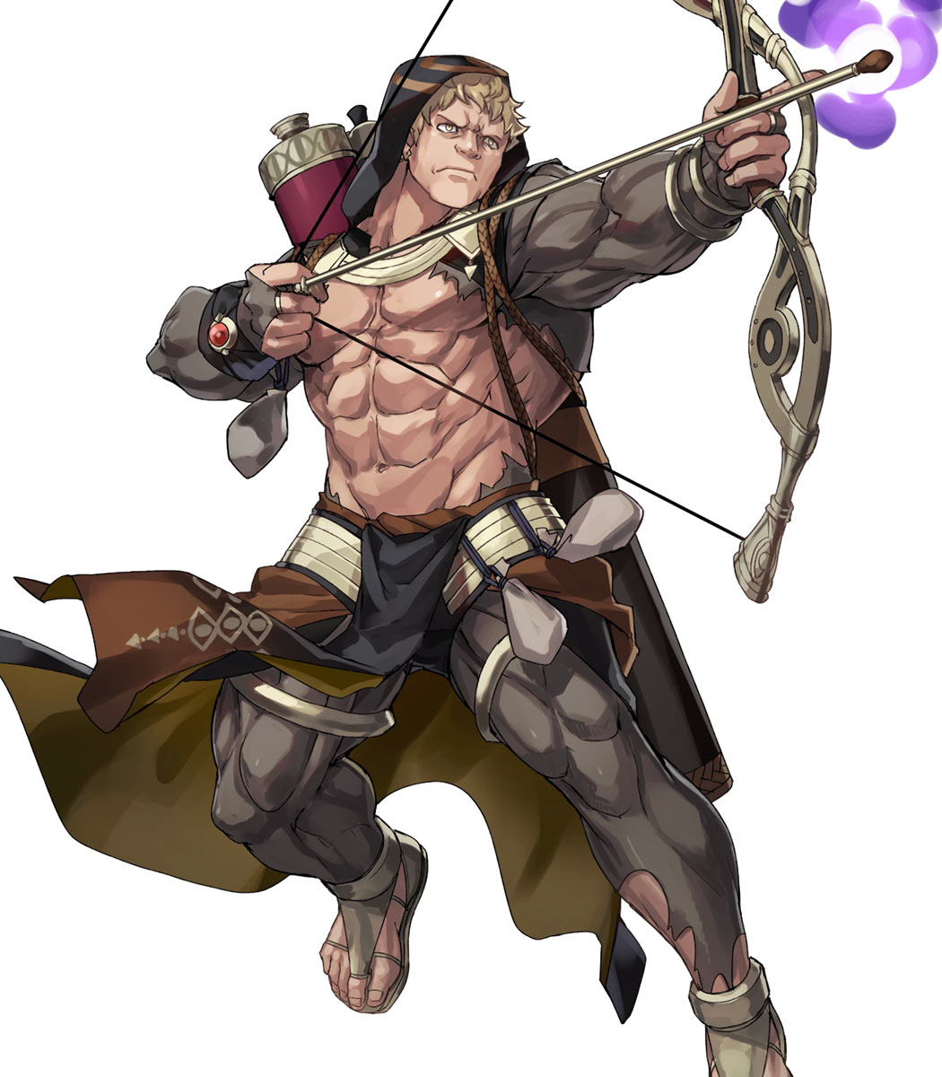 Raphael, Battle Art from Fire Emblem Heroes