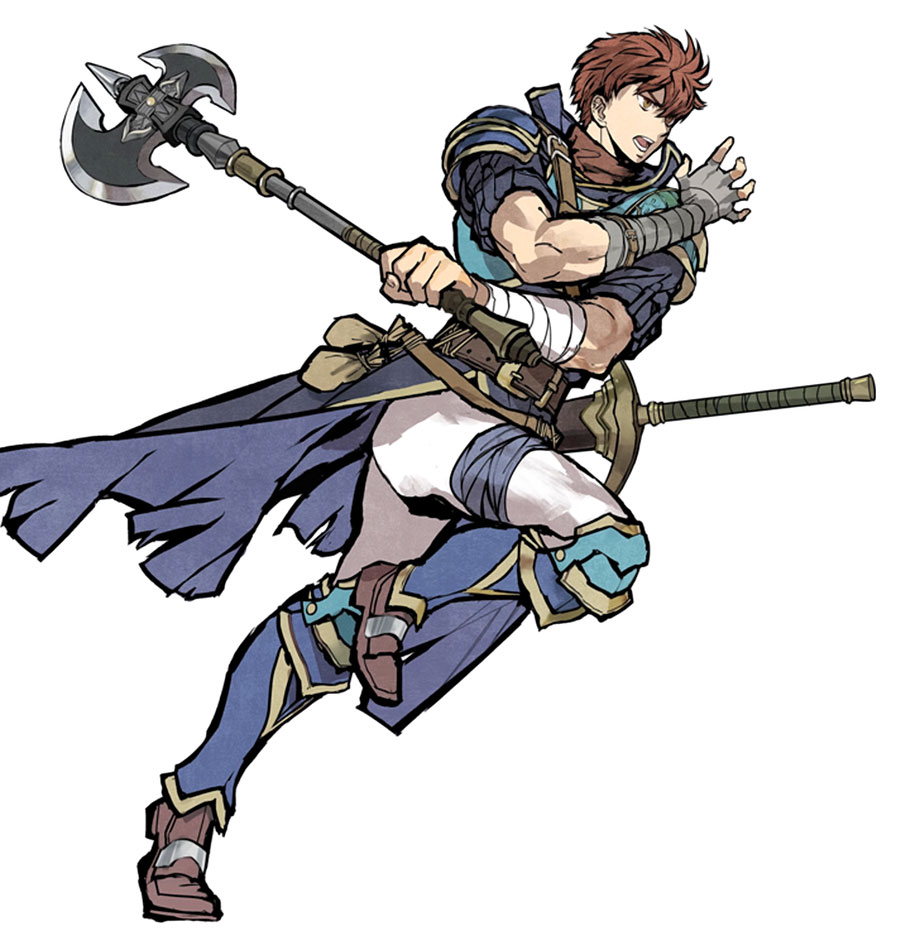 Raven, Battle Art from Fire Emblem Heroes