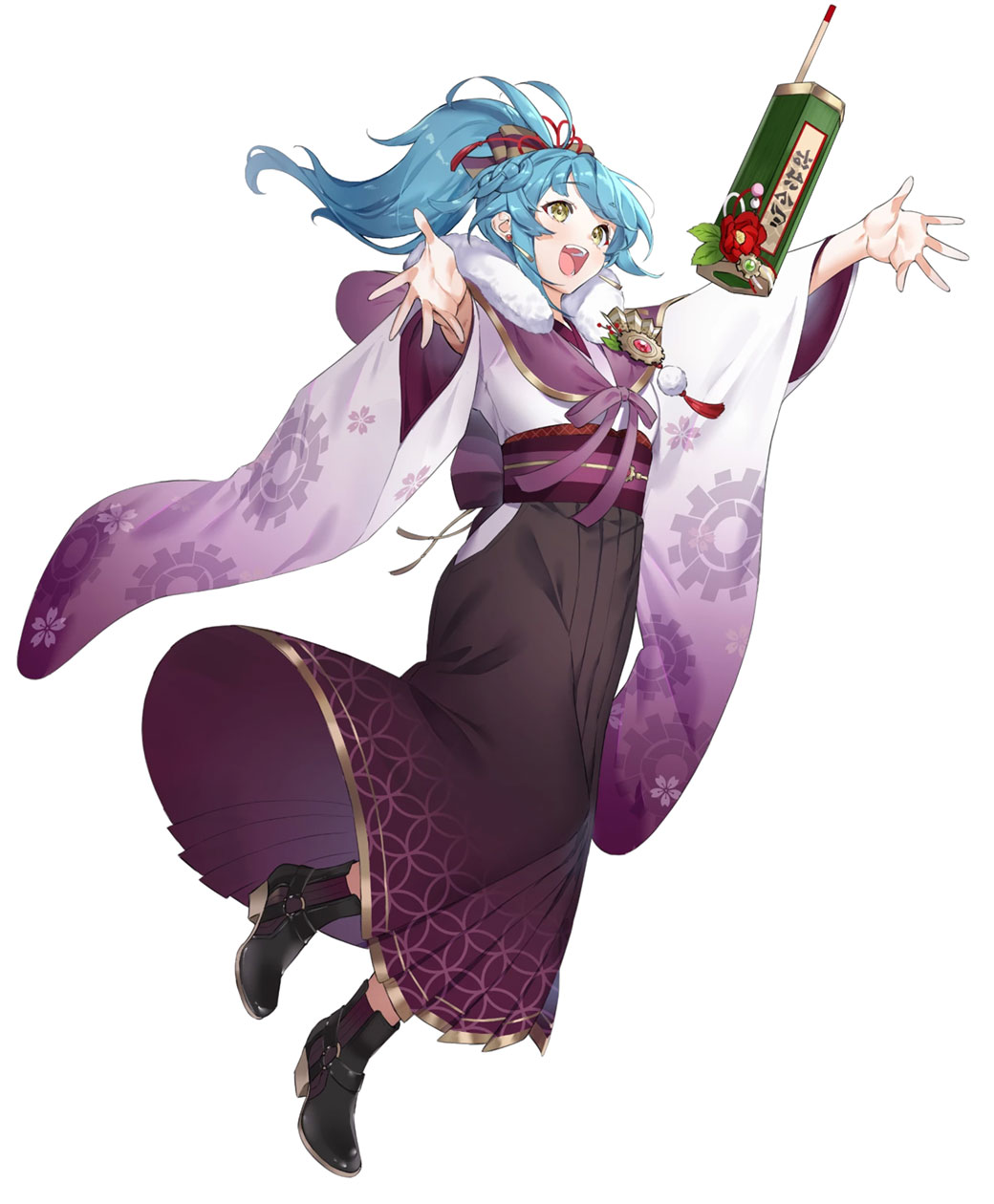 New Year Reginn, Battle Art from Fire Emblem Heroes