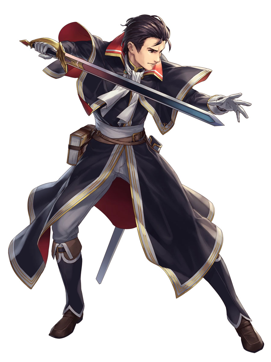 Thunder's Sword Reinhardt, Battle Art from Fire Emblem Heroes