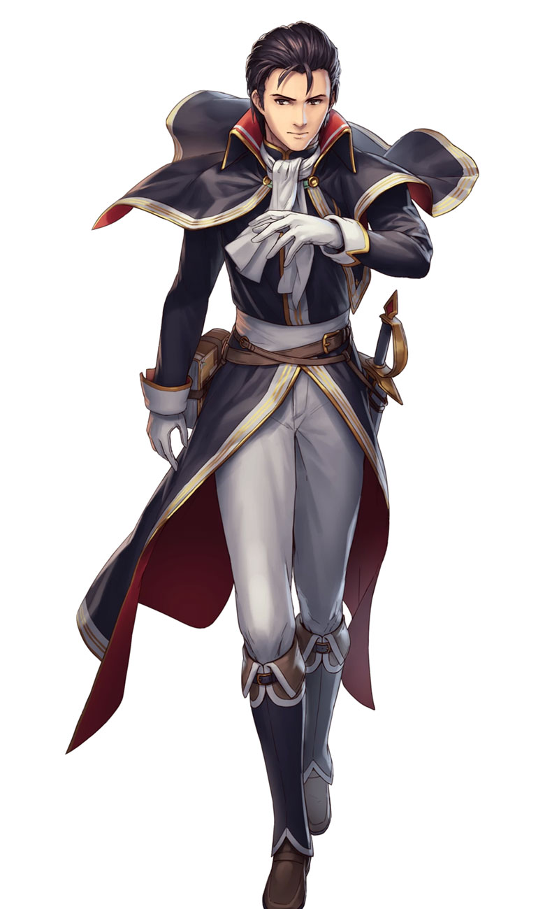 Thunder's Sword Reinhardt Art from Fire Emblem Heroes