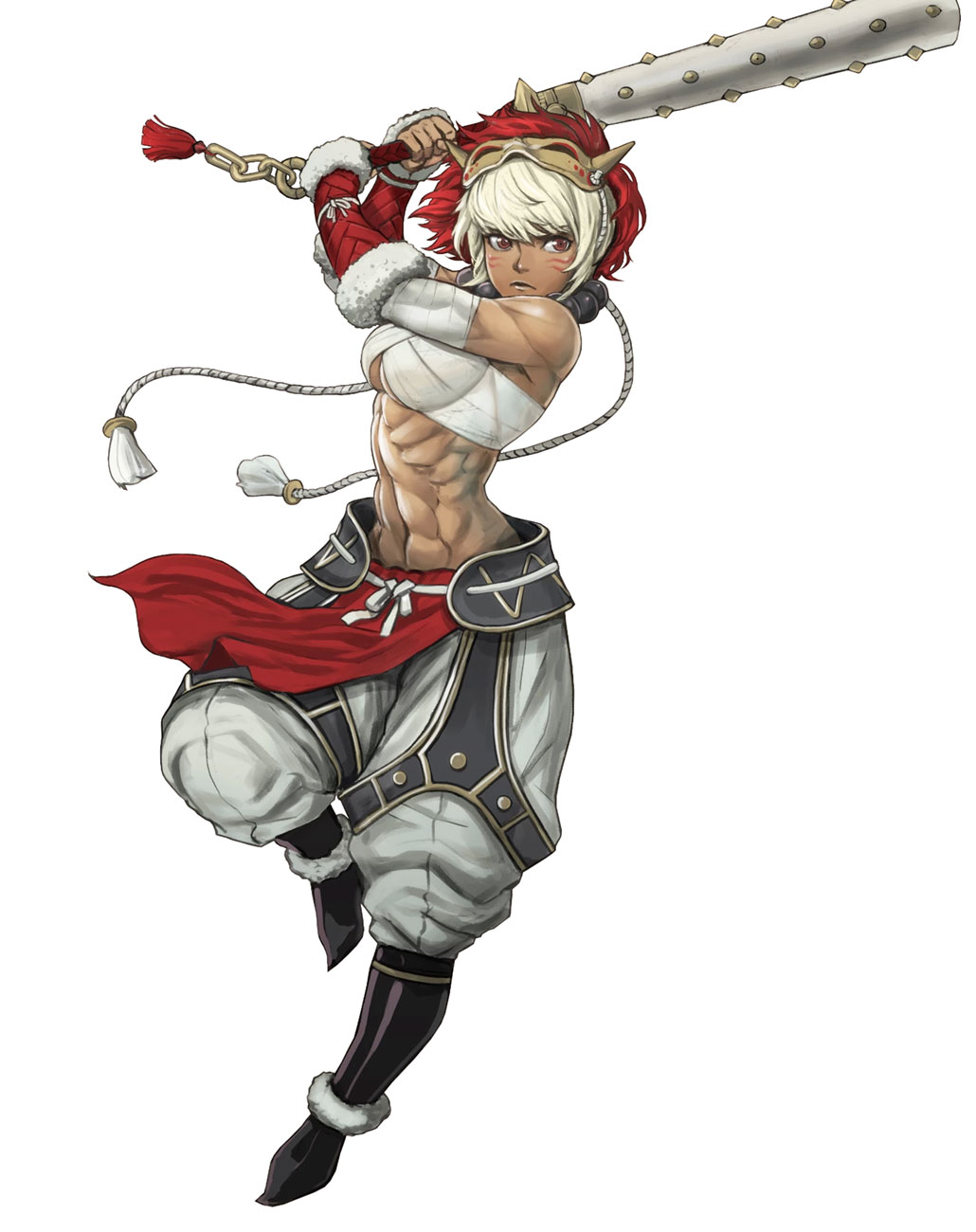 Rinkah, Battle Art from Fire Emblem Heroes