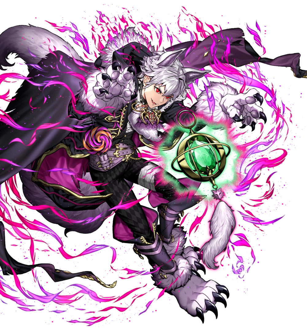 Fall Reincarnation Robin, Battle Art from Fire Emblem Heroes