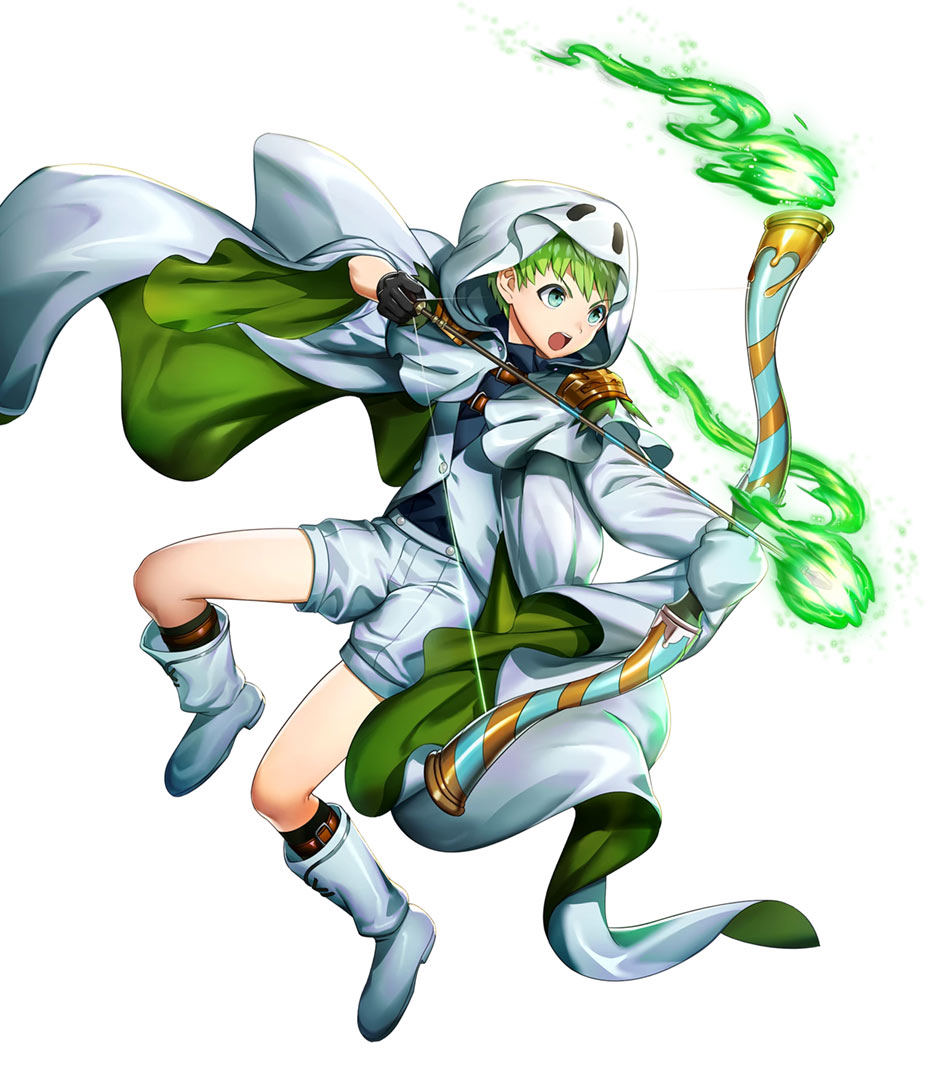 Tricky Archer Rolf, Battle Art from Fire Emblem Heroes