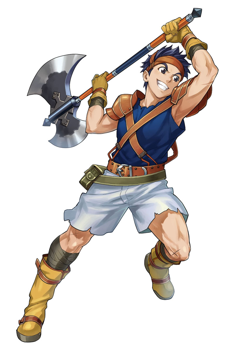 Ross, Battle Art from Fire Emblem Heroes