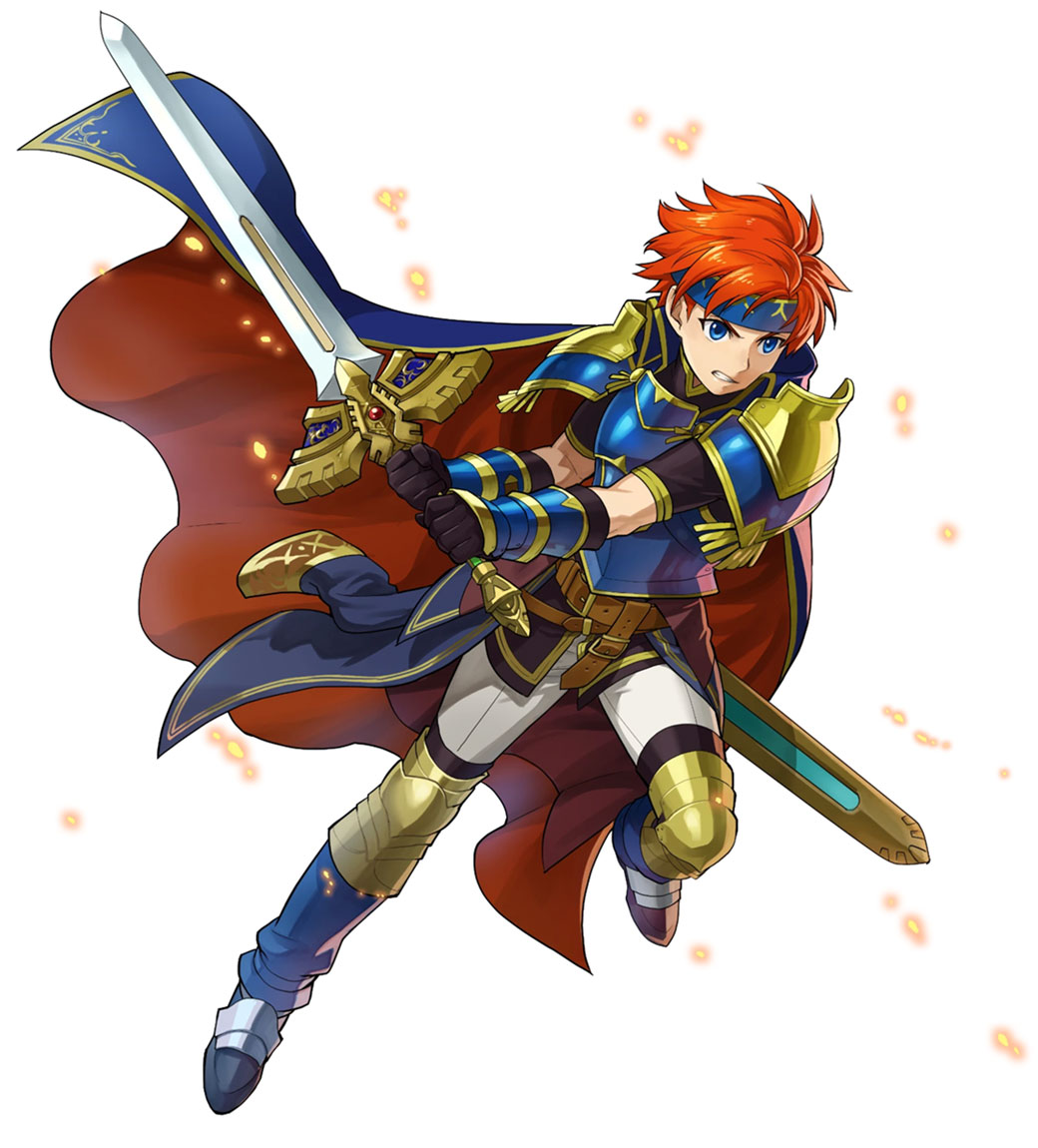 Blazing Lion Roy, Battle Art from Fire Emblem Heroes