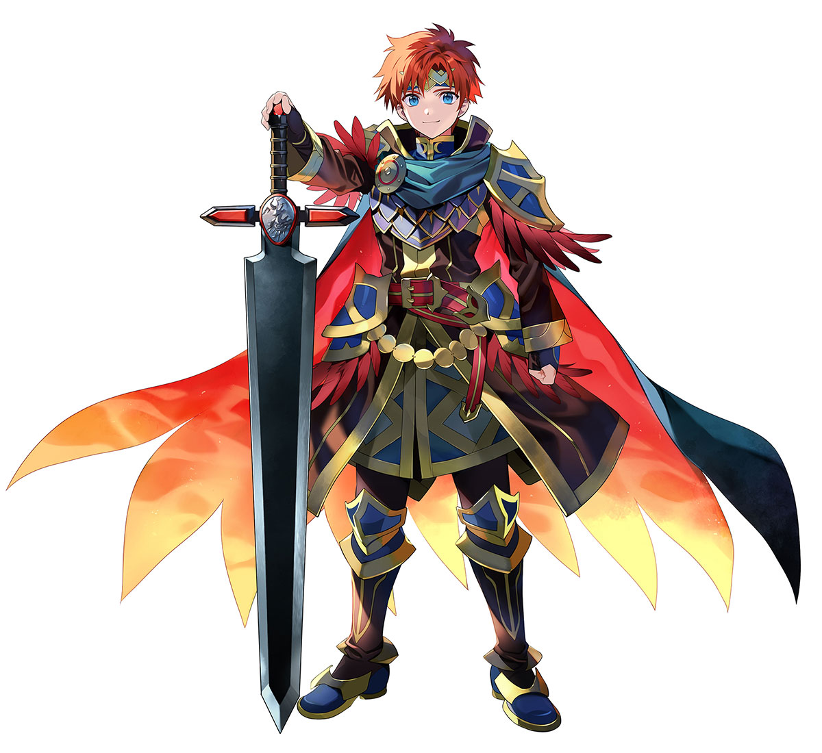 Resplendent Roy Artwork from Fire Emblem Heroes