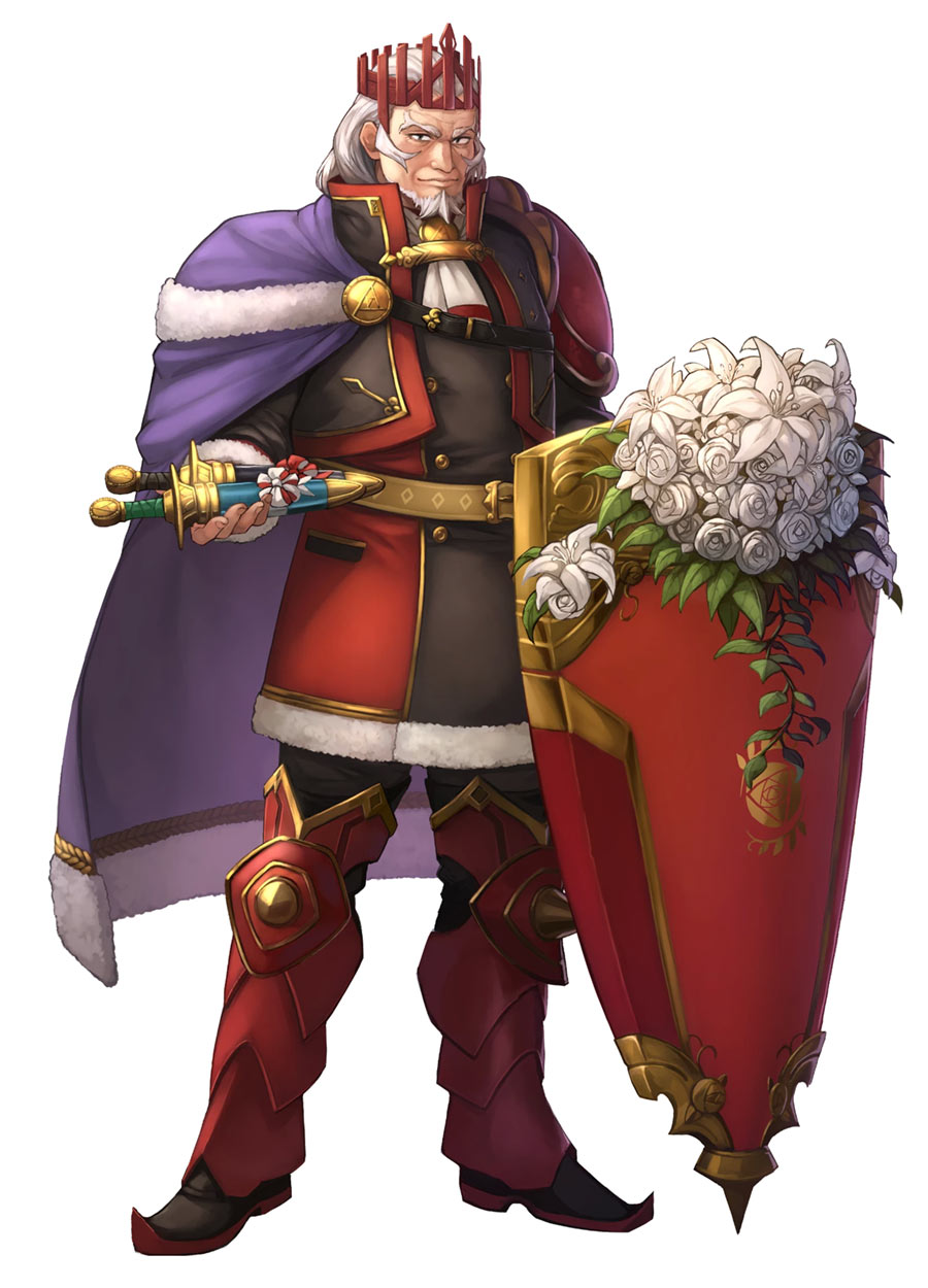Emperor of Rigel Rudolf Art from Fire Emblem Heroes