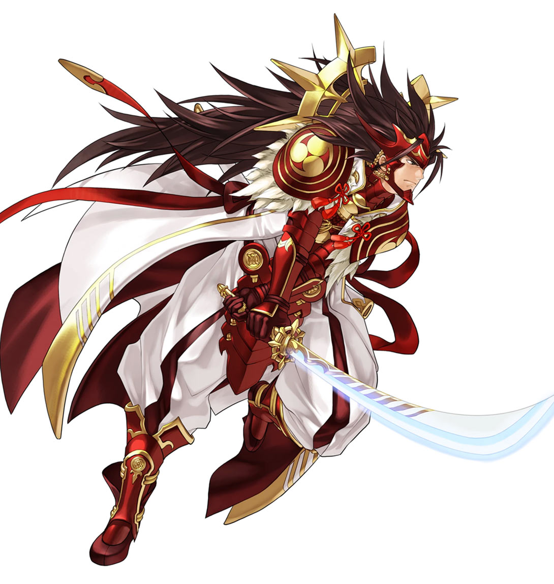 Supreme Samurai Ryoma, Battle Art from Fire Emblem Heroes