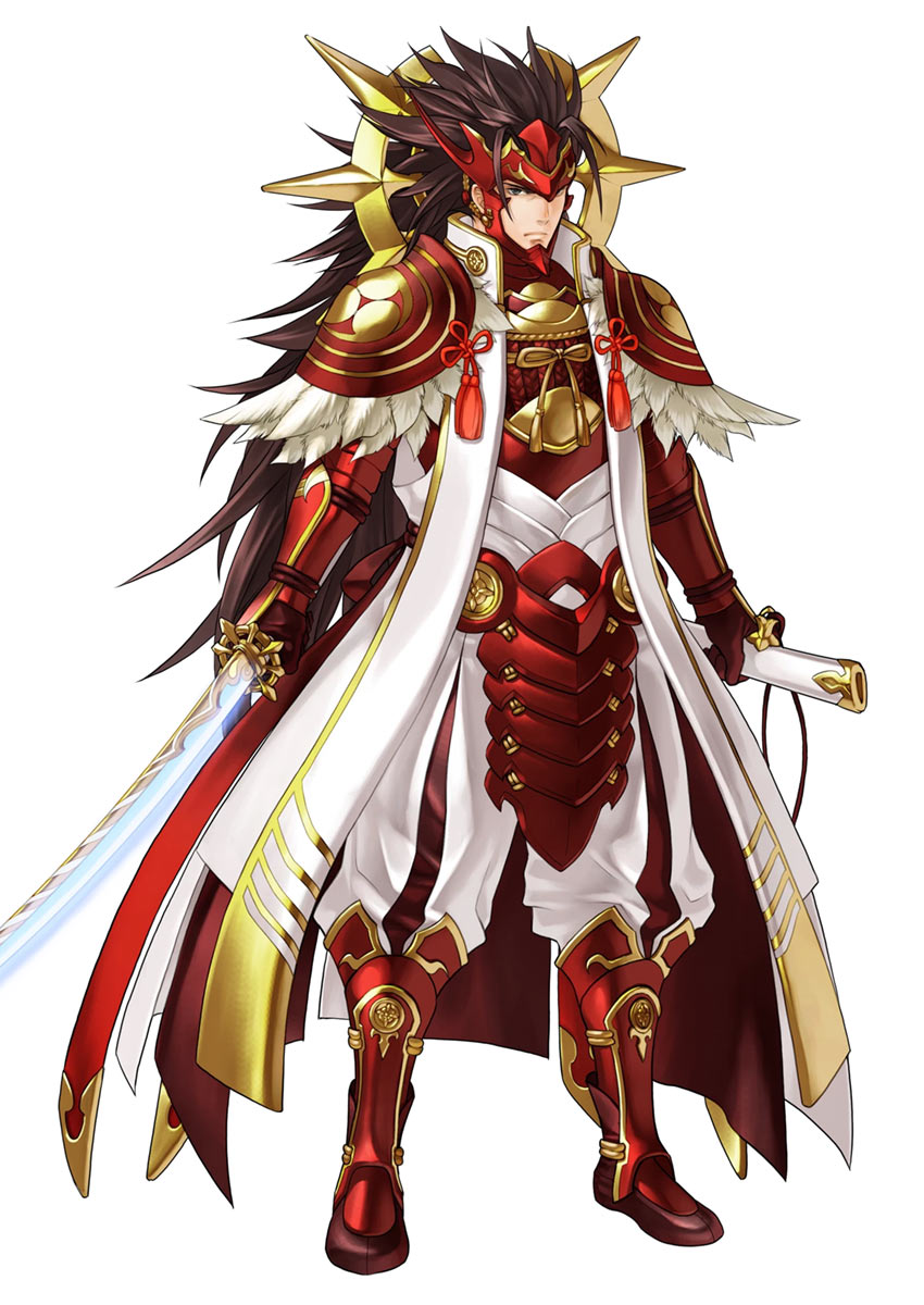 Supreme Samurai Ryoma Art from Fire Emblem Heroes