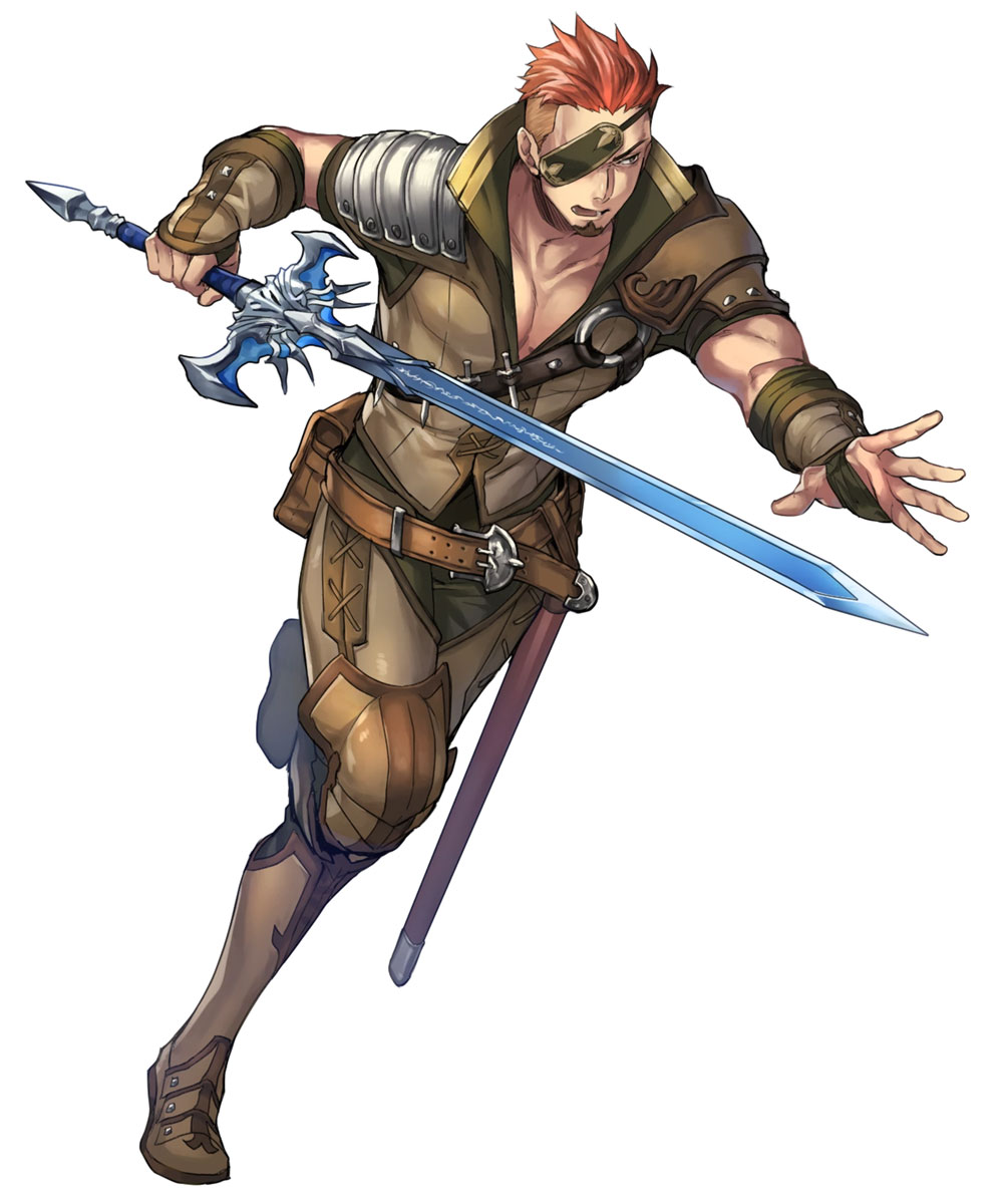 Saber, Battle Art from Fire Emblem Heroes