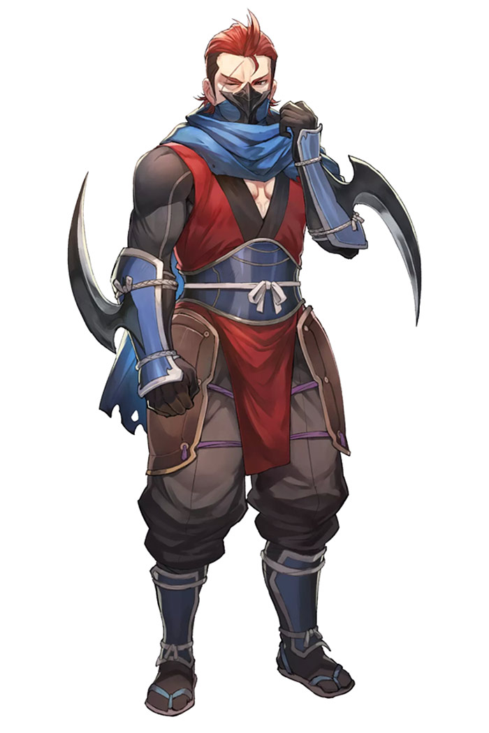 Saizo Art from Fire Emblem Heroes