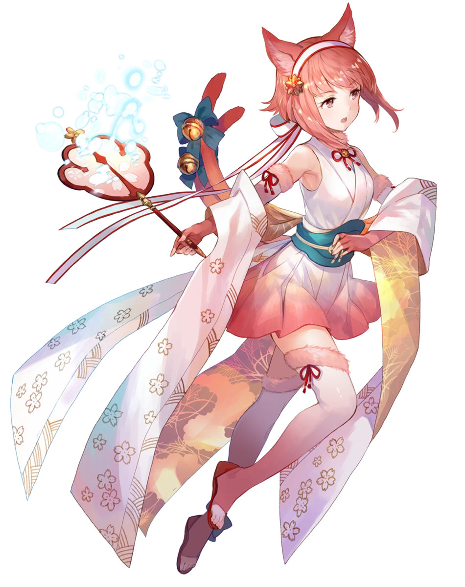 Gentle Nekomata Sakura, Battle Art from Fire Emblem Heroes