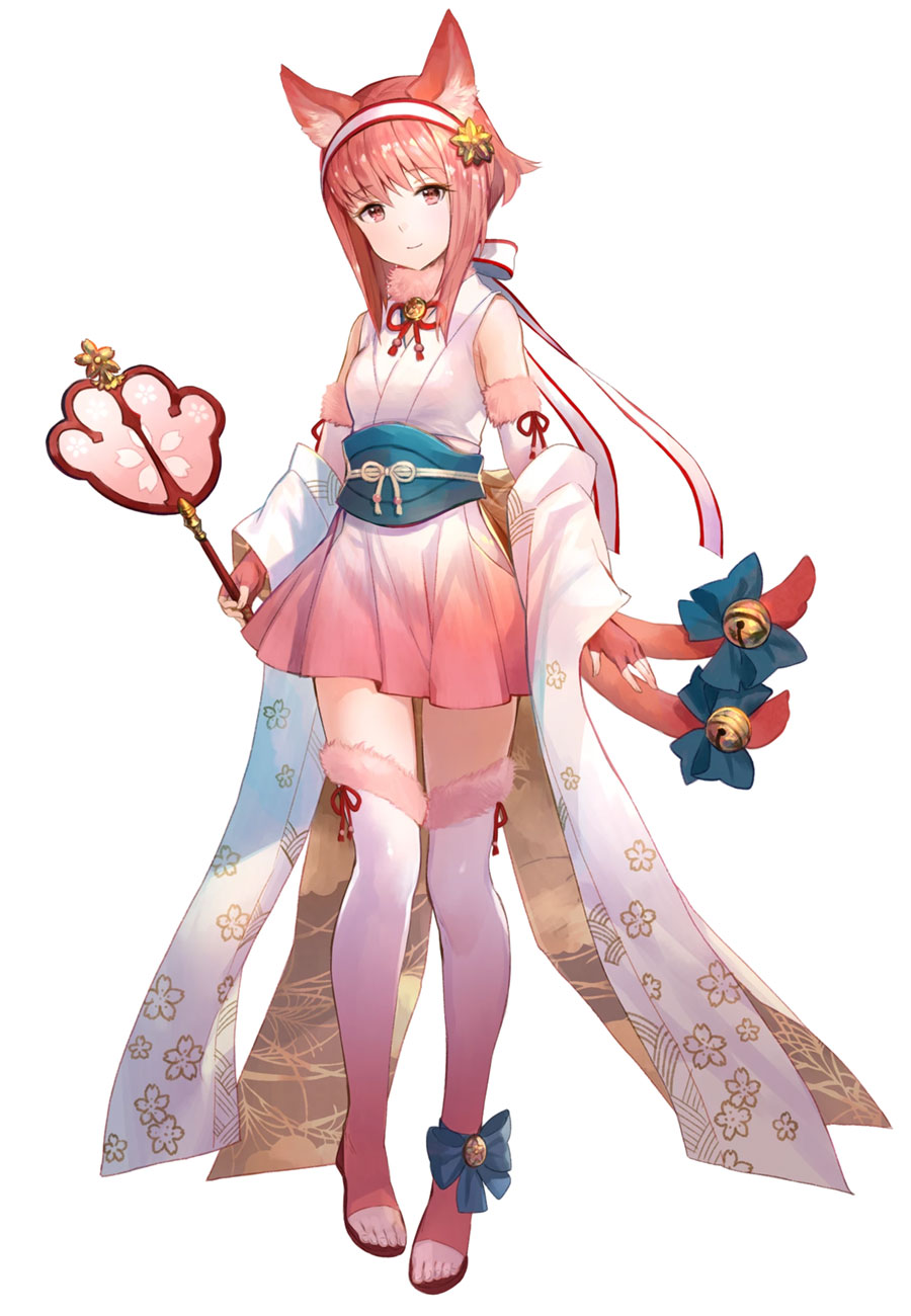 Gentle Nekomata Sakura Art from Fire Emblem Heroes