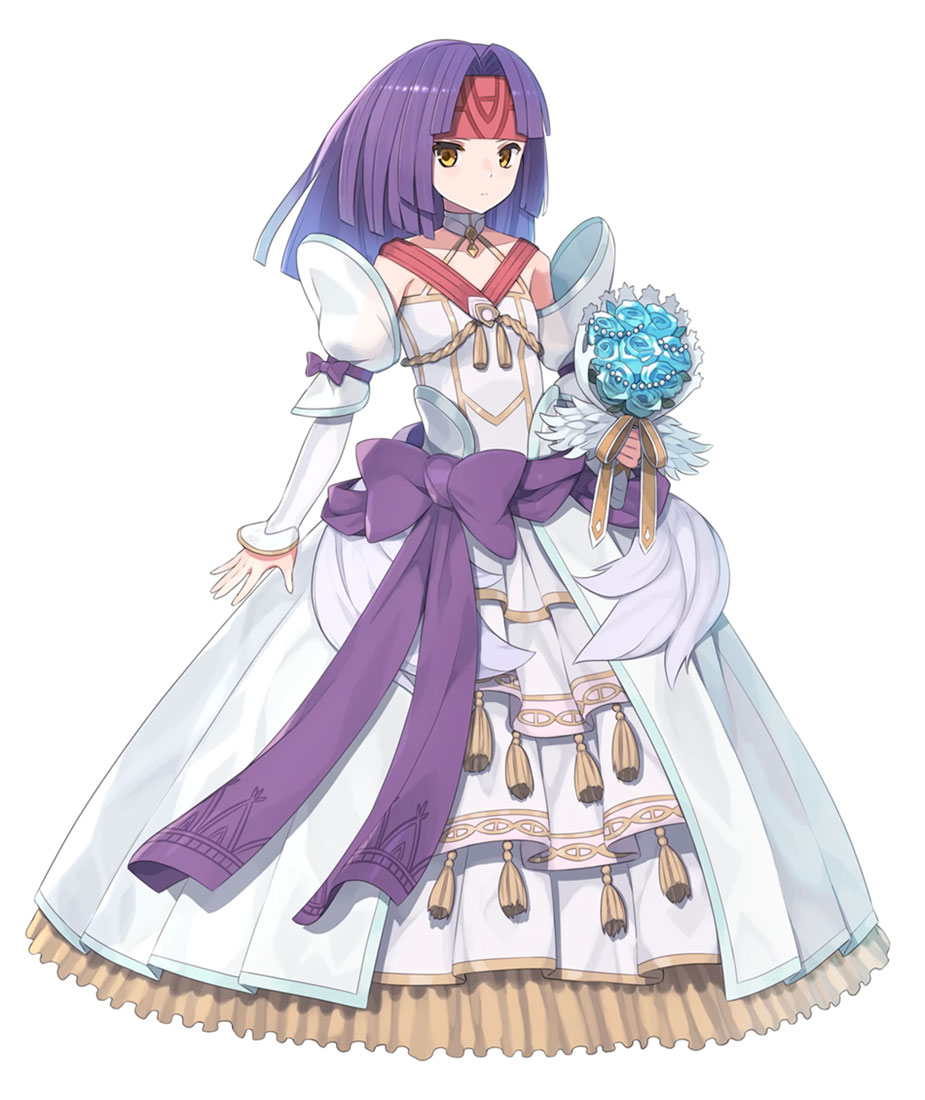Apostle in White Sanaki Art from Fire Emblem Heroes