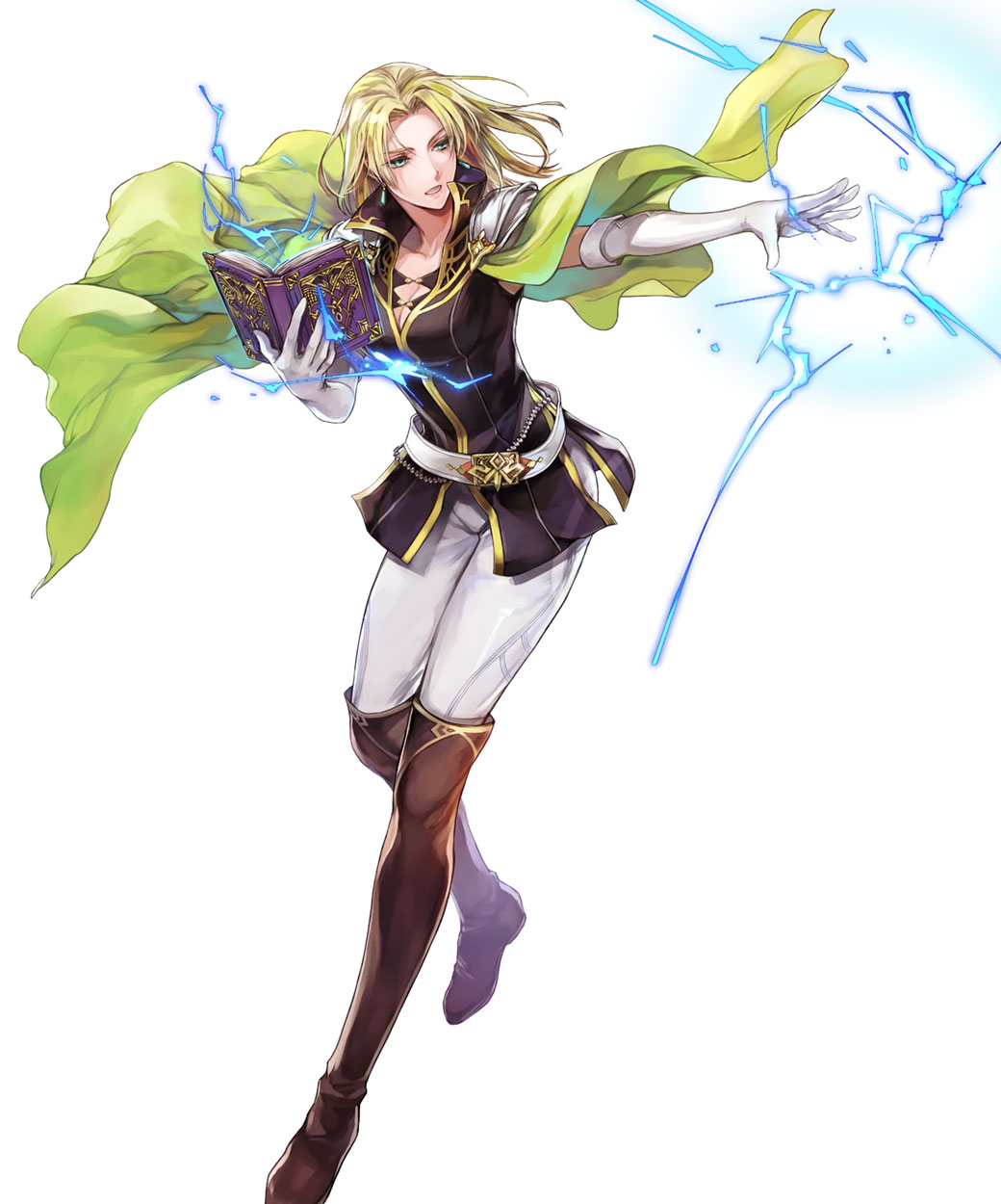 Fluorspar Selena, Battle Art from Fire Emblem Heroes