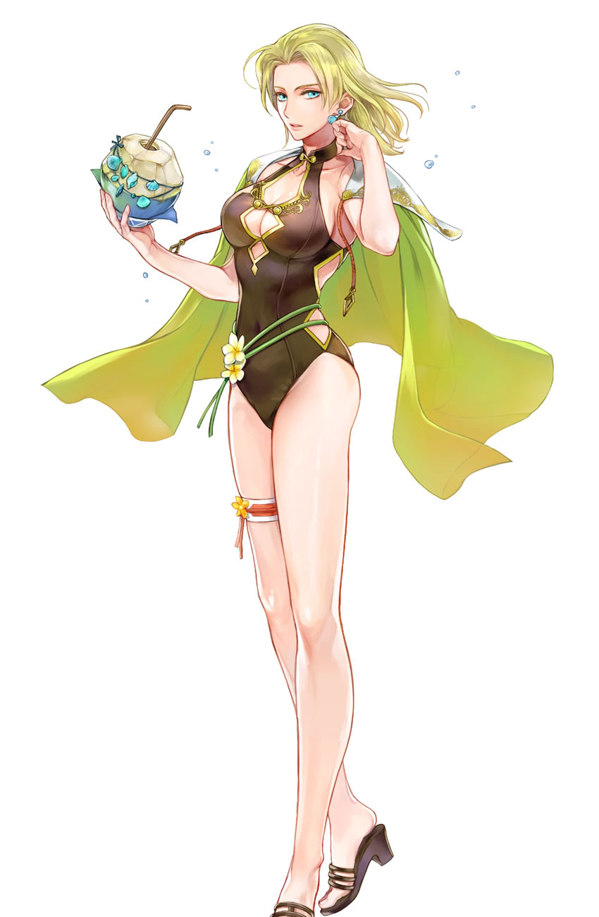 Sandbar Fluorspar Selena Art from Fire Emblem Heroes