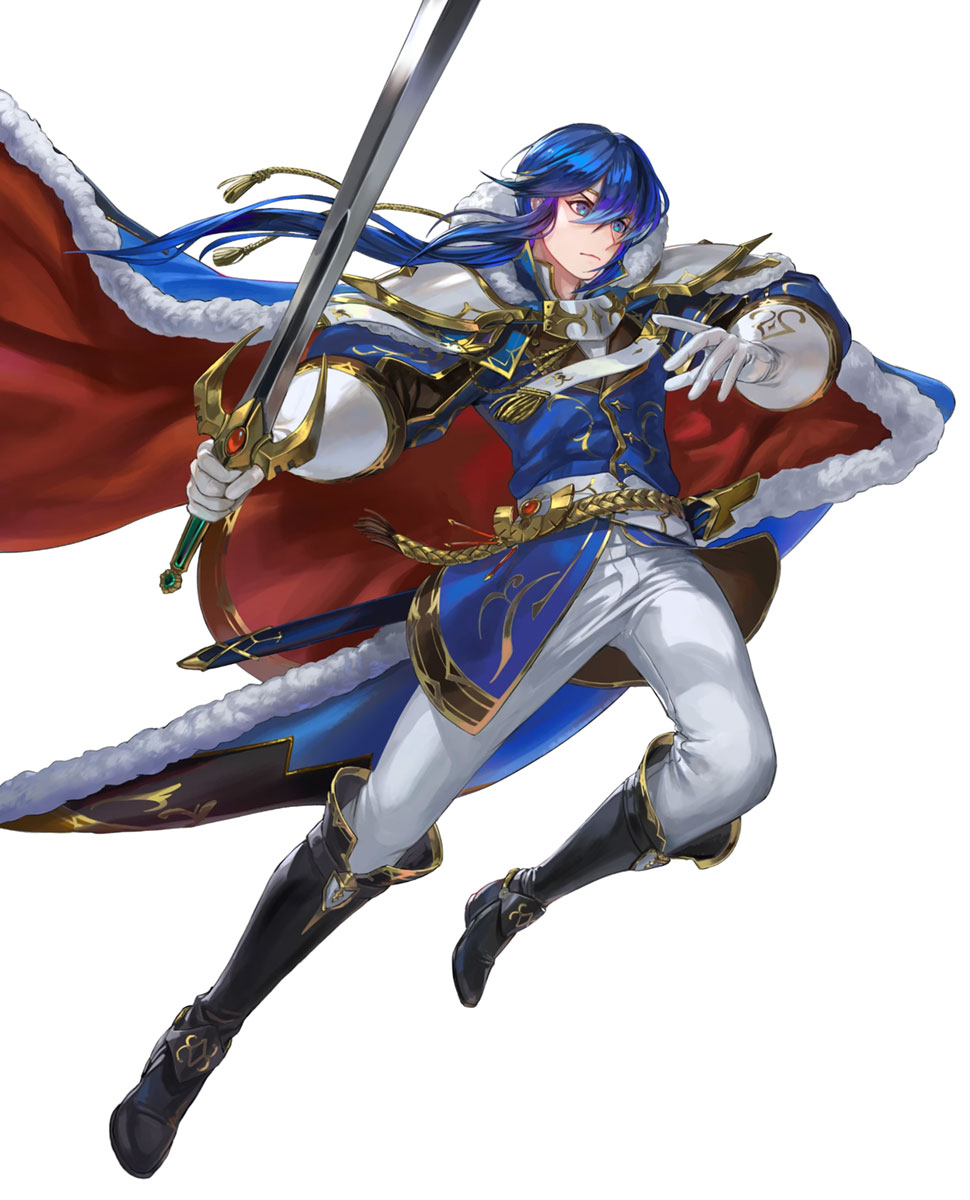 Scion of Light Seliph, Battle Art from Fire Emblem Heroes