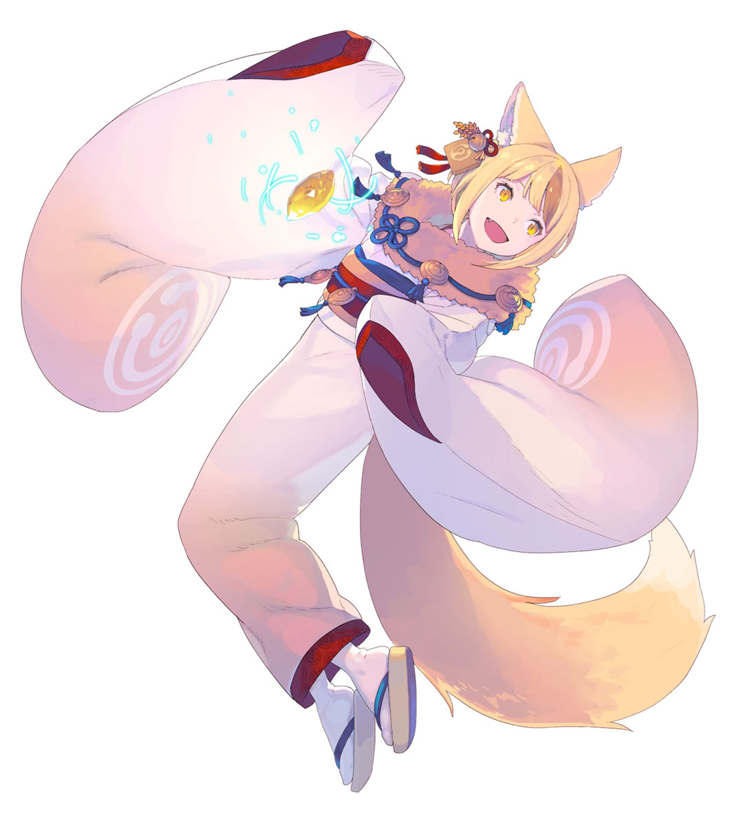 New Year's Spirit Selkie, Battle Art from Fire Emblem Heroes