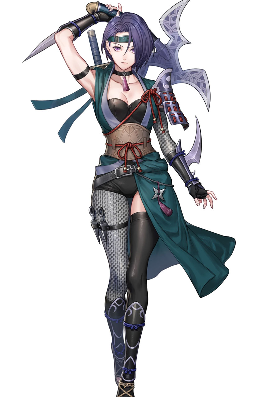 Lone-Moon Shamir Art from Fire Emblem Heroes