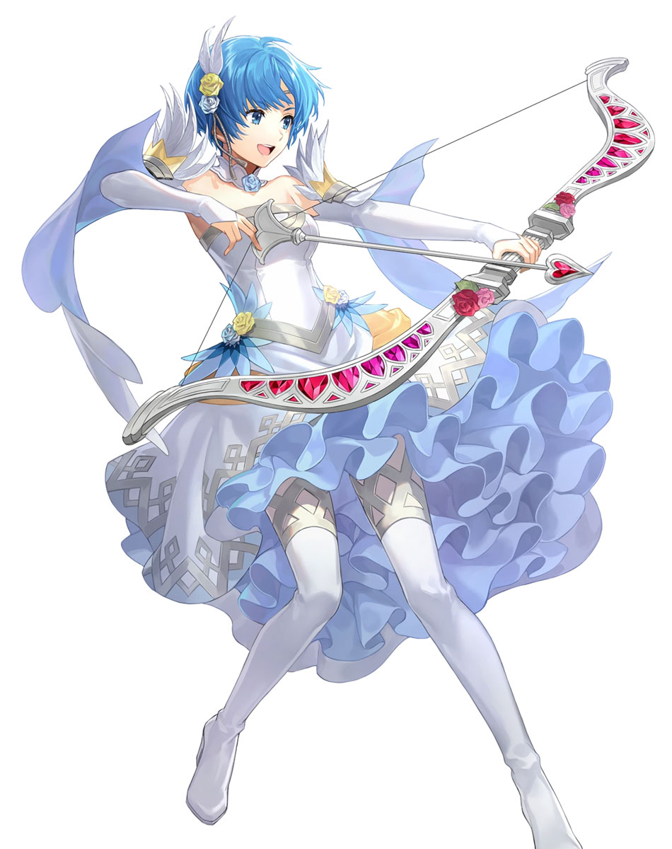 Bridal Novice Shanna, Battle Art from Fire Emblem Heroes