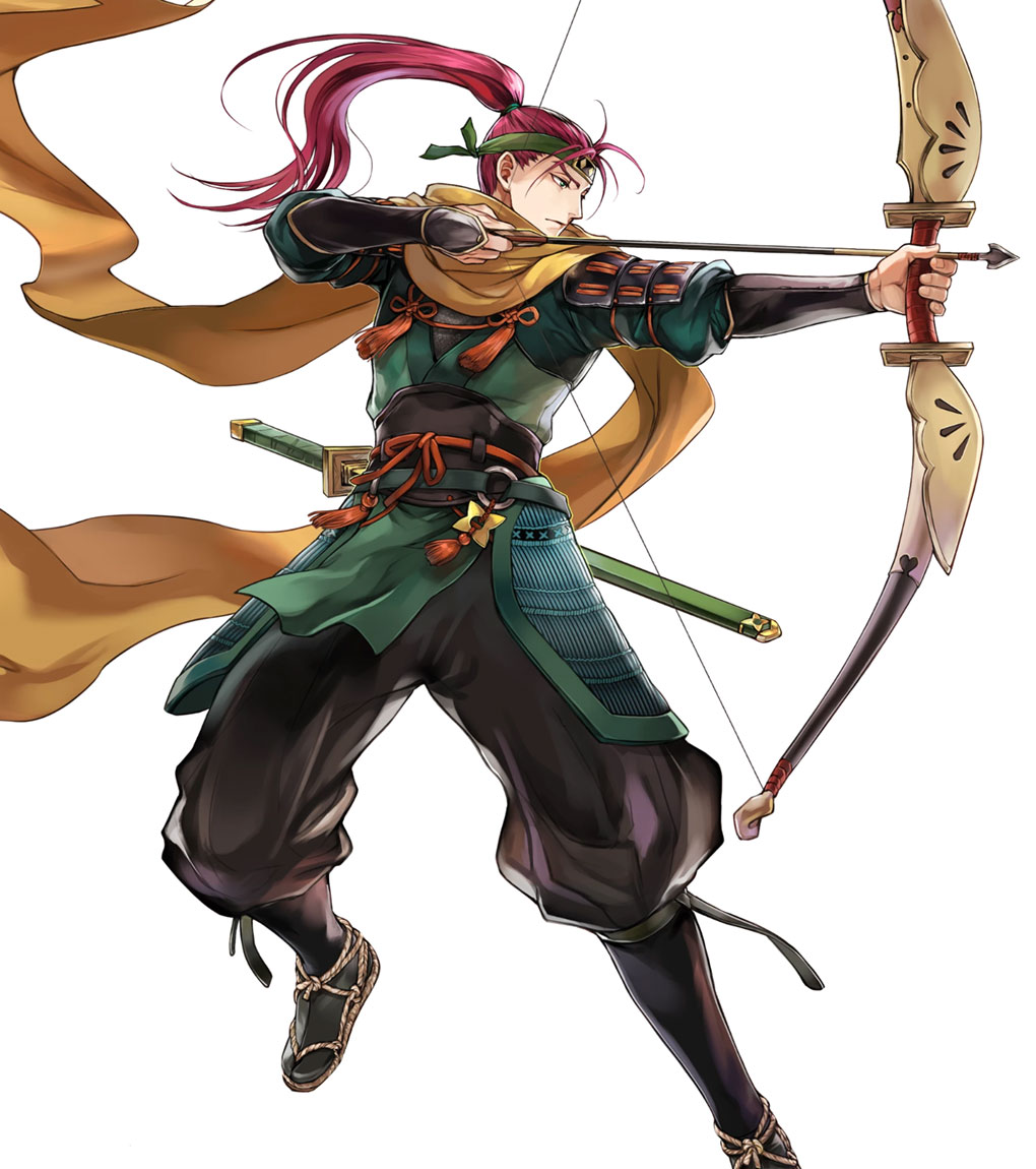 Sharptongue Ninja Shinon, Battle Art from Fire Emblem Heroes