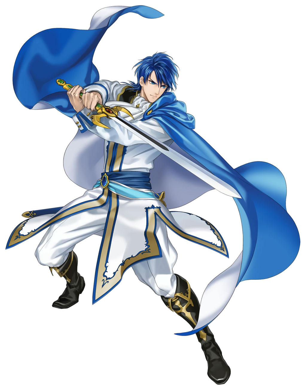 Sigurd, Battle Art from Fire Emblem Heroes