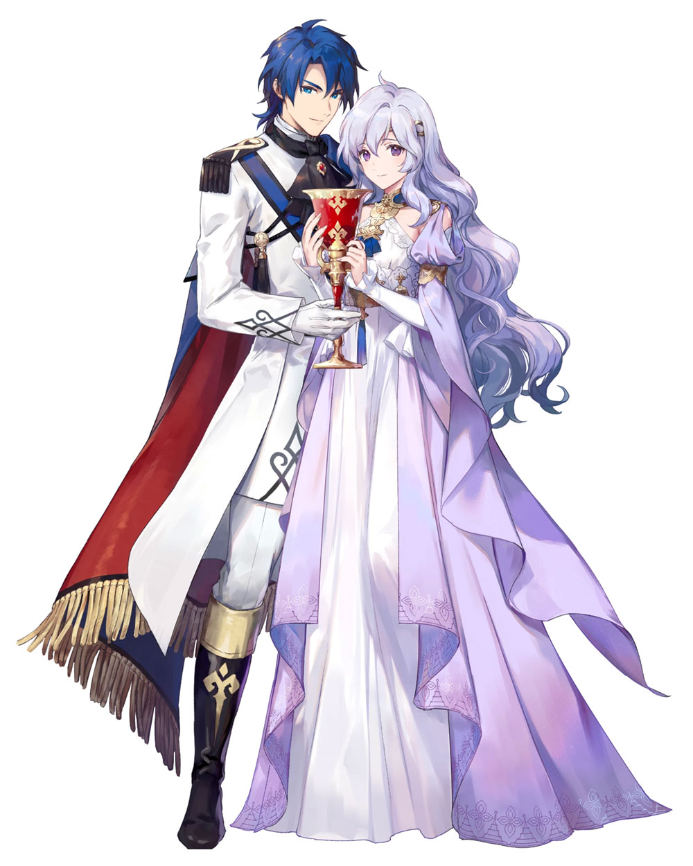 Destined Duo Sigurd Art from Fire Emblem Heroes