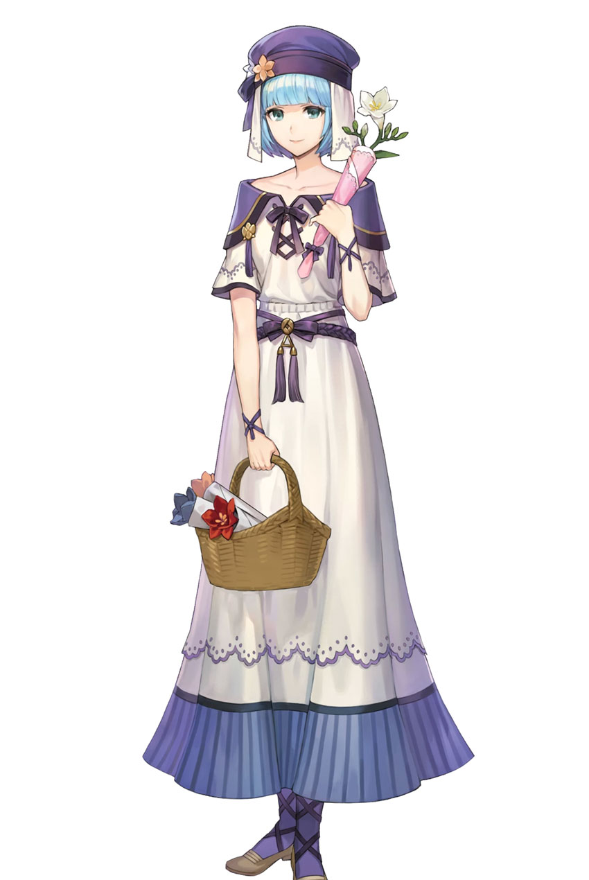 Selfless Cleric Silque Art from Fire Emblem Heroes
