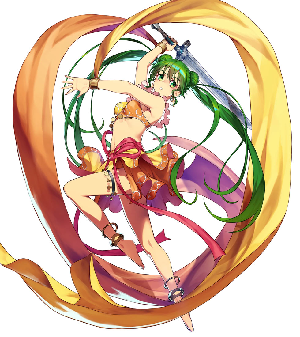 Silvia, Battle Art from Fire Emblem Heroes