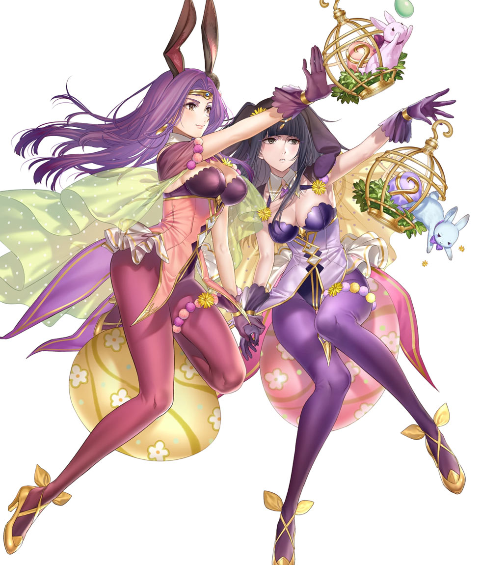 Dazzling Rabbits Sonya, Battle Art from Fire Emblem Heroes