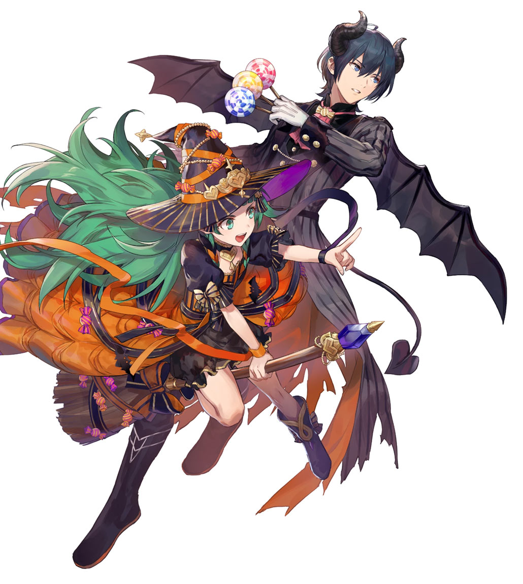 Bound-Spirit Duo Sothis, Battle Art from Fire Emblem Heroes
