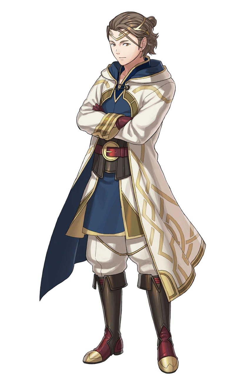 Male Summoner Art from Fire Emblem Heroes
