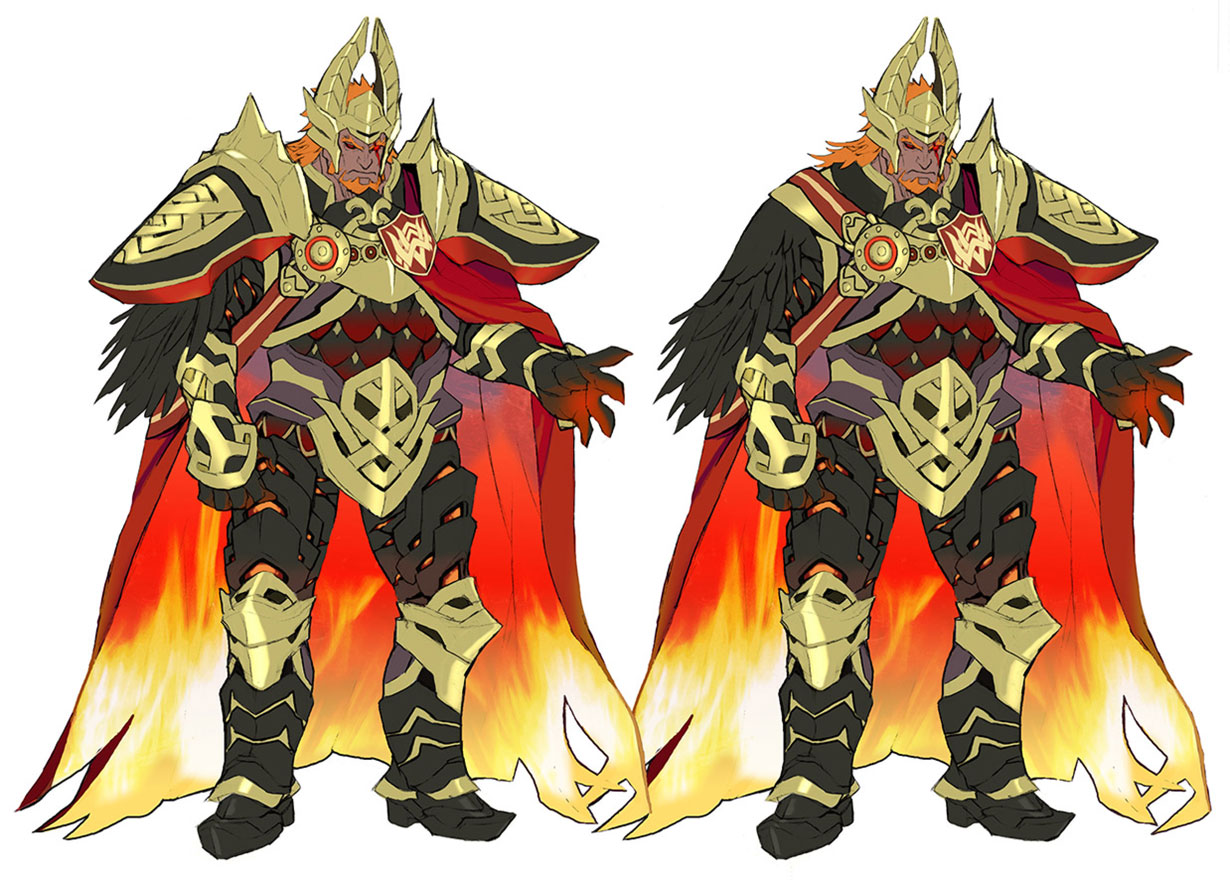 Surtr Concept Art from Fire Emblem Heroes