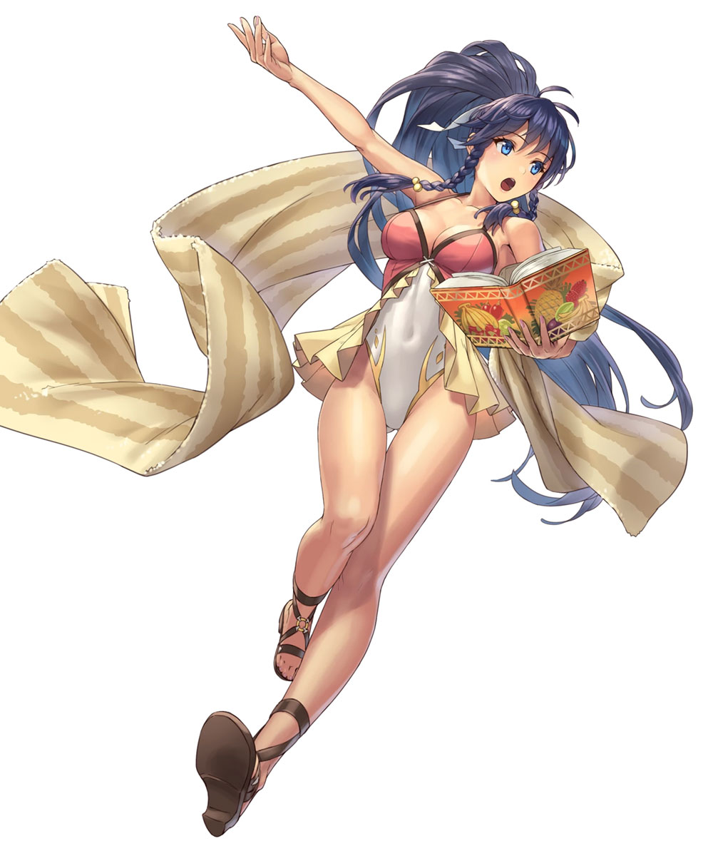 Noble and Nimble Tana, Battle Art from Fire Emblem Heroes