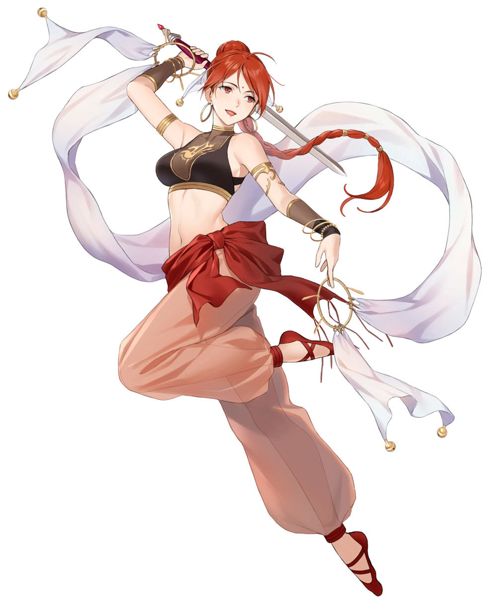Tethys, Battle Art from Fire Emblem Heroes