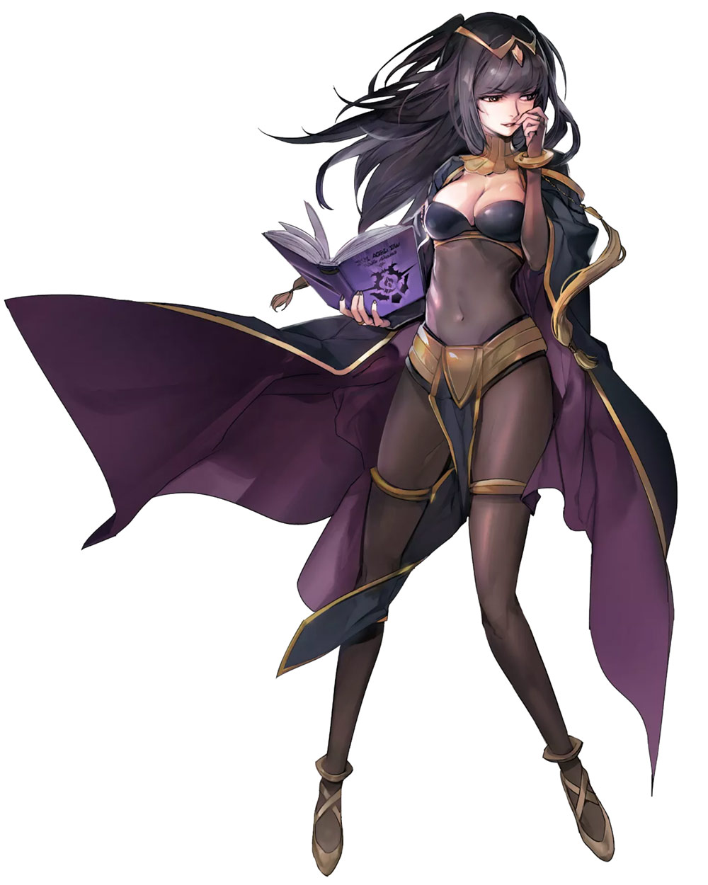 Tharja, Battle Art from Fire Emblem Heroes