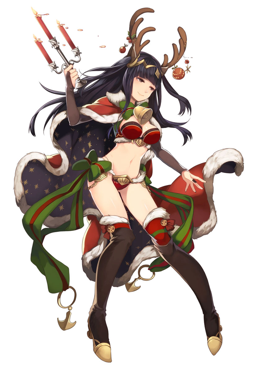 Normal Girl Tharja, Battle Art from Fire Emblem Heroes