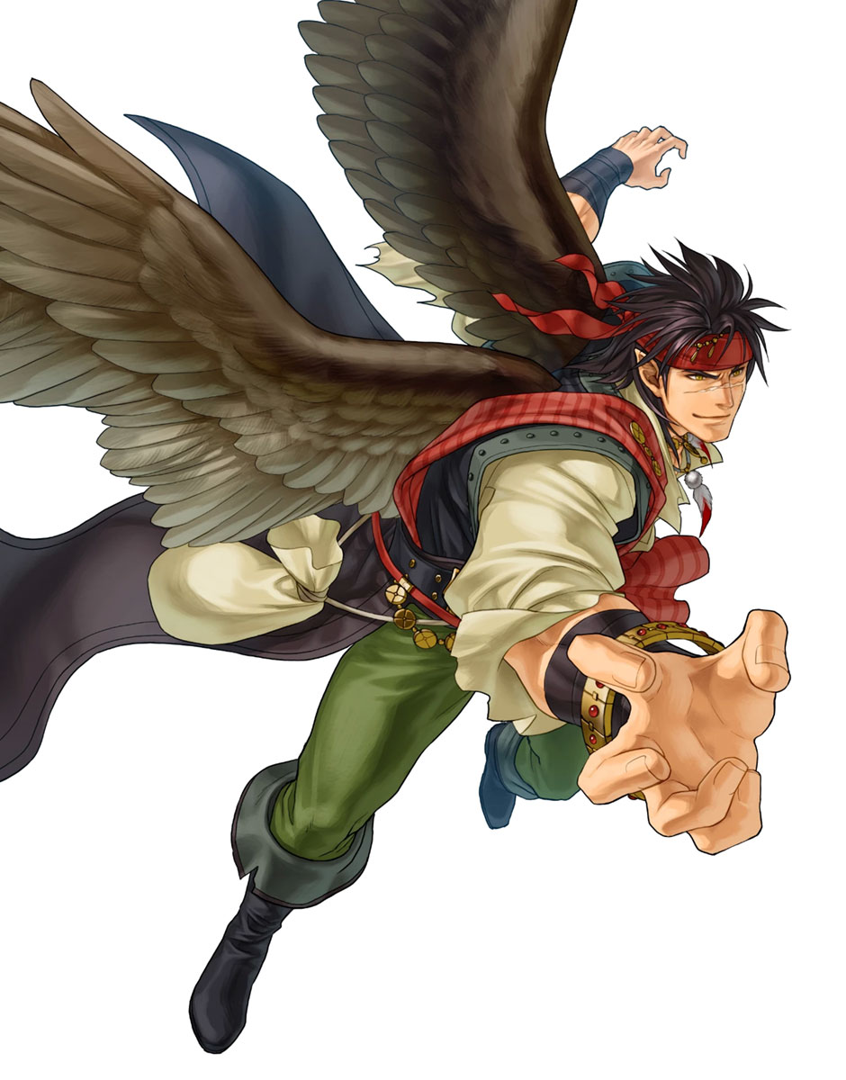 Shipless Pirate Tibarn, Battle Art from Fire Emblem Heroes