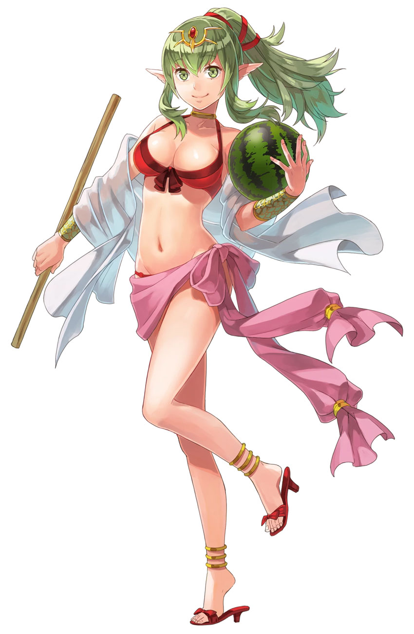 Summering Scion Tiki Art from Fire Emblem Heroes