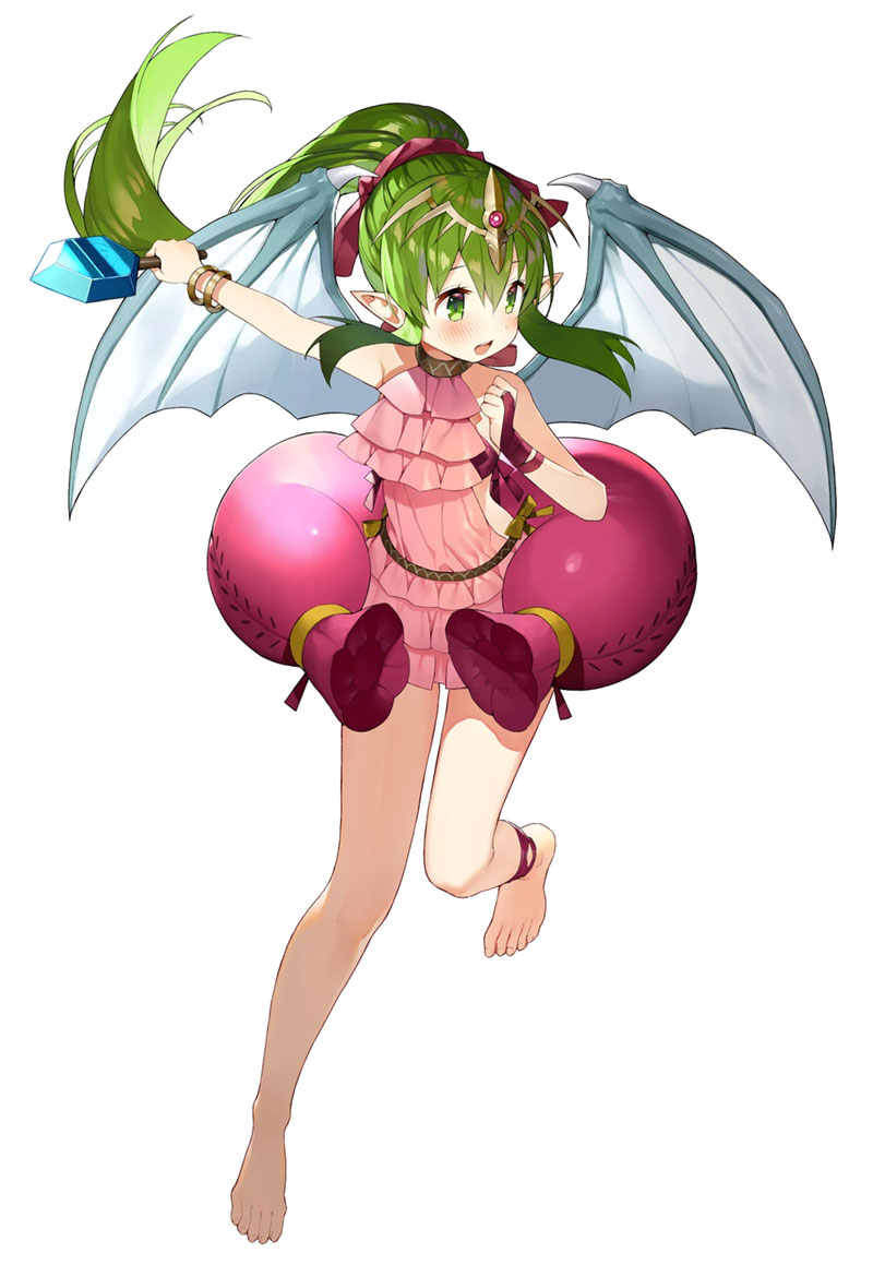 Beachside Scion Tiki, Battle Art from Fire Emblem Heroes