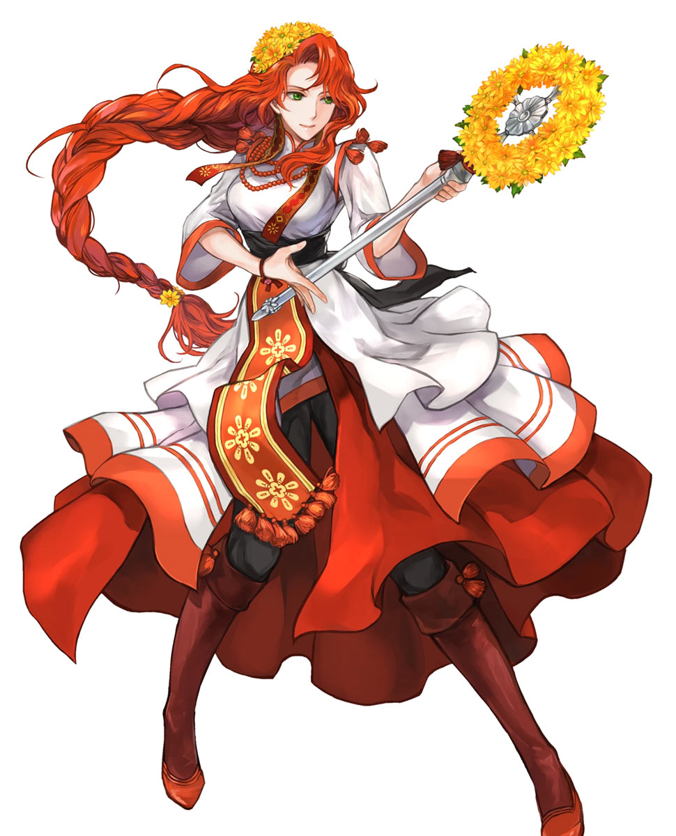Warm Knight Titania, Battle Art from Fire Emblem Heroes