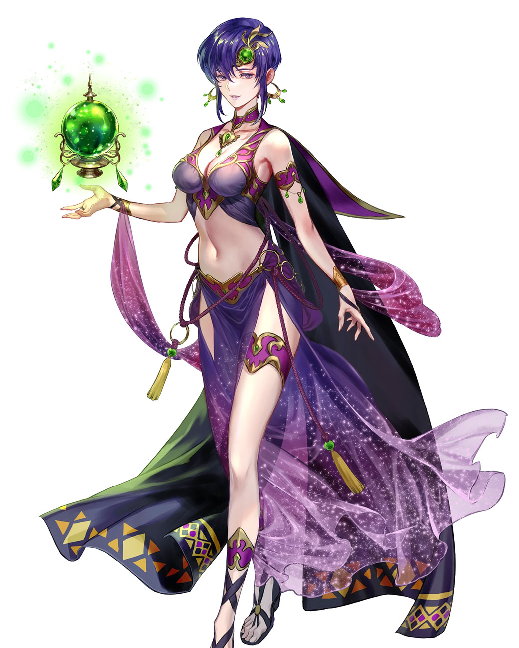 Royal Blue Crow Ursula Art from Fire Emblem Heroes