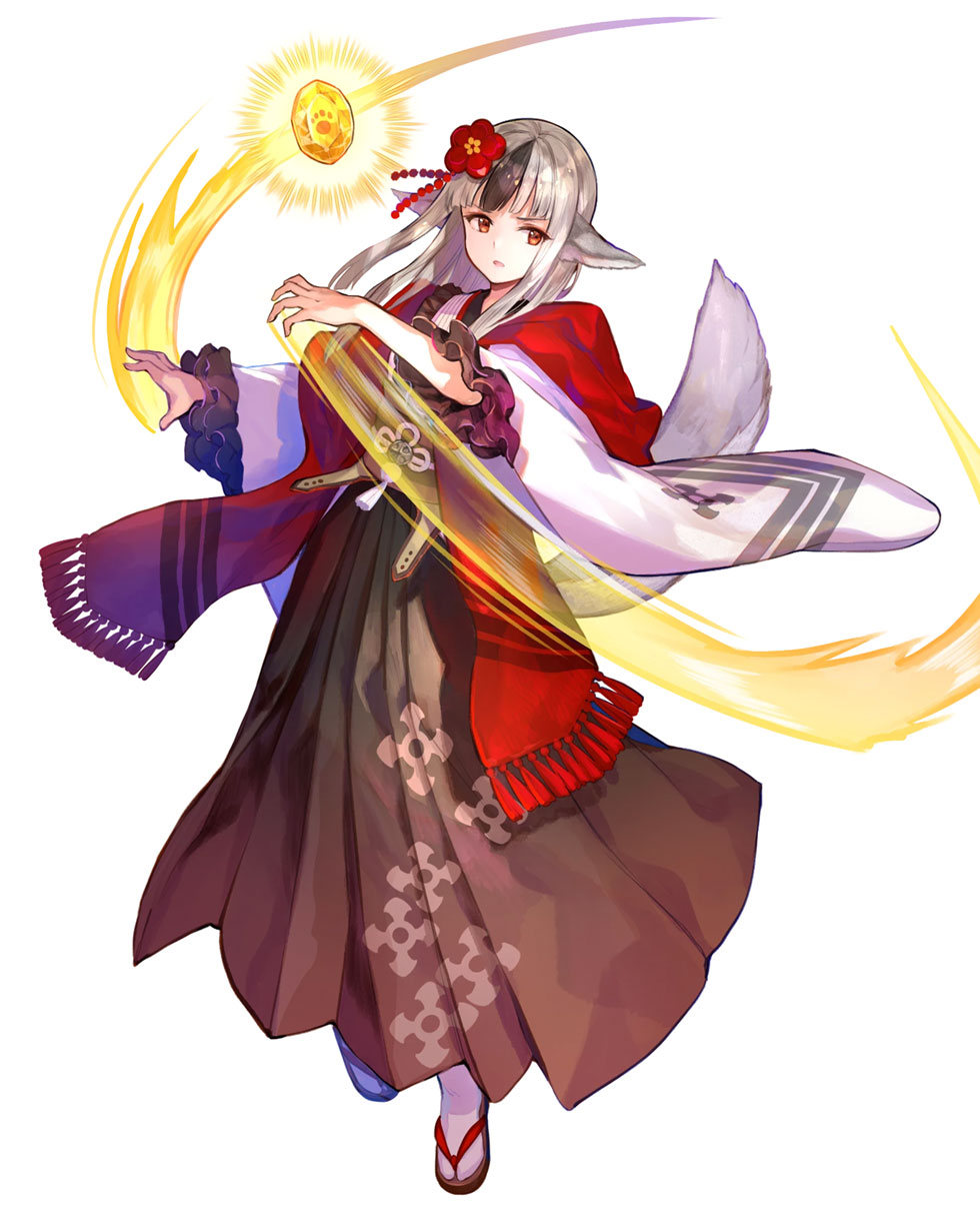 Renewed Wolfpup Velouria, Battle Art from Fire Emblem Heroes