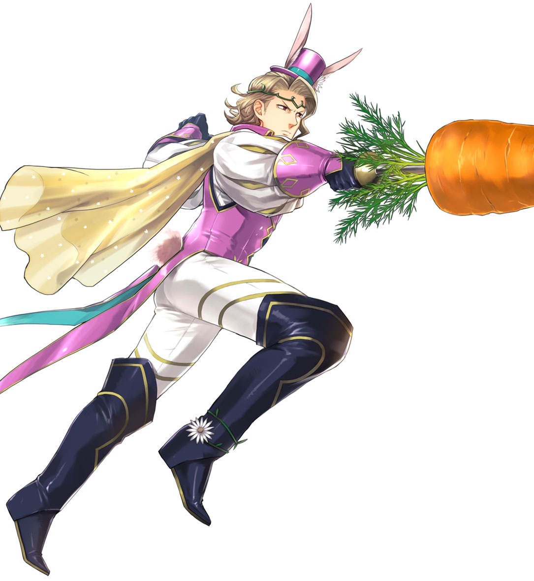 Spring Prince Xander, Battle Art from Fire Emblem Heroes