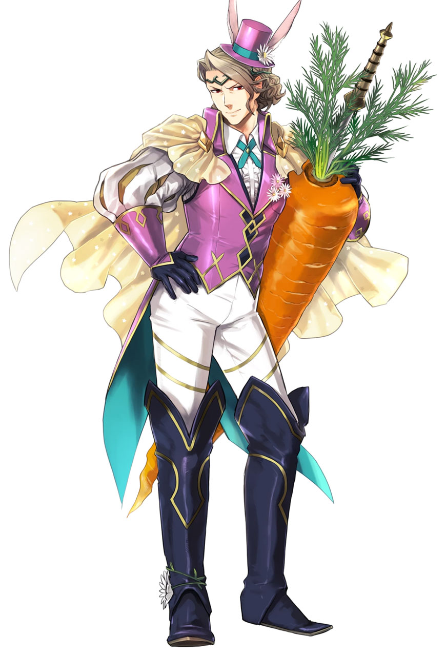 Spring Prince Xander Art from Fire Emblem Heroes