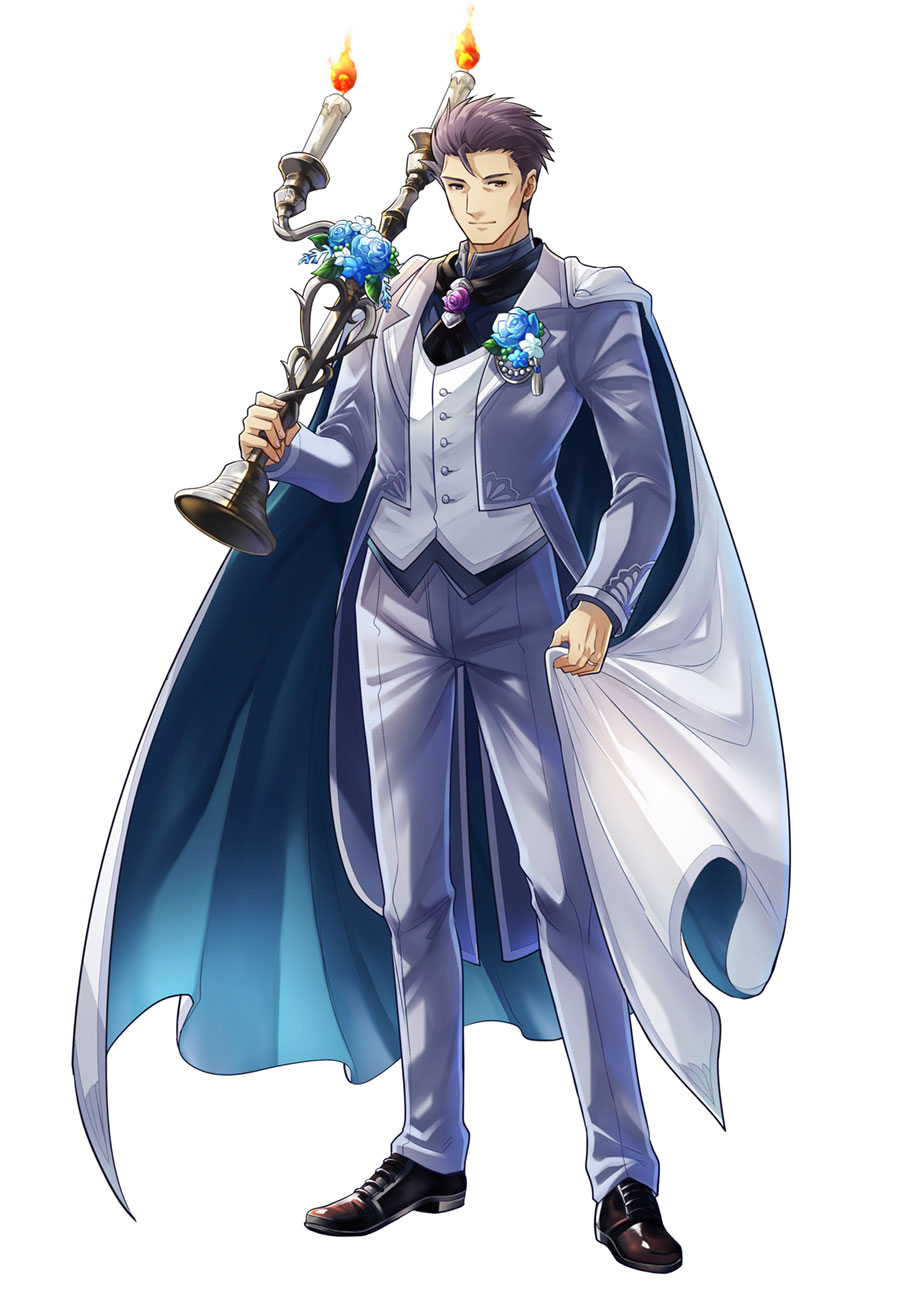 Avowed Groom Zelot Art from Fire Emblem Heroes