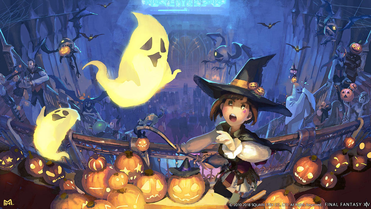 All Saints' Wake 2018 Art from Final Fantasy XIV: Stormblood